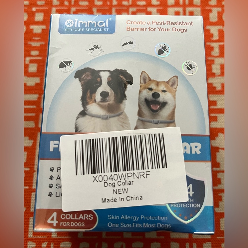 Immal Dog Flea & Tick Collar - 24 Month Protection